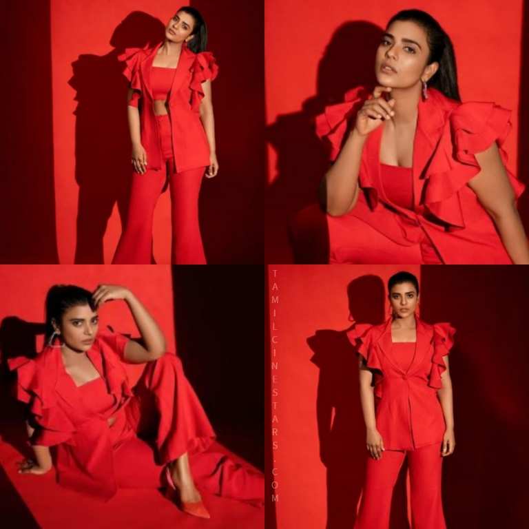 Aishwarya Rajesh Scarlet Photoshoot: Mesmerizing Stills and Career Insights