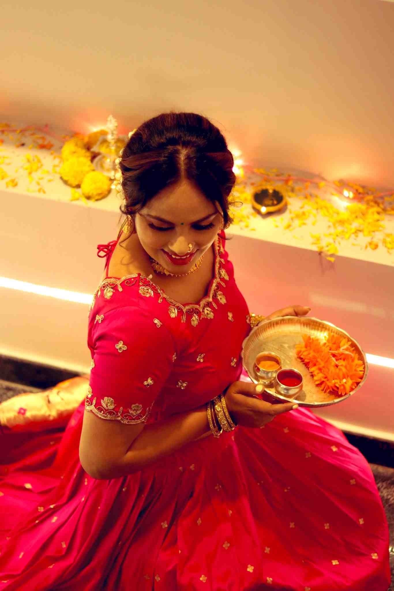 Gorgeous Nandita Swetha Gorgeous in a festival Attire photoshoot