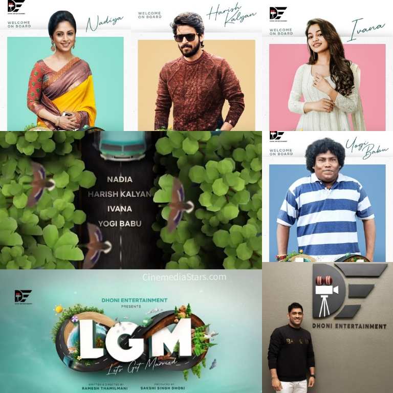 Dhoni Entertainment first production titled as Lets Get married