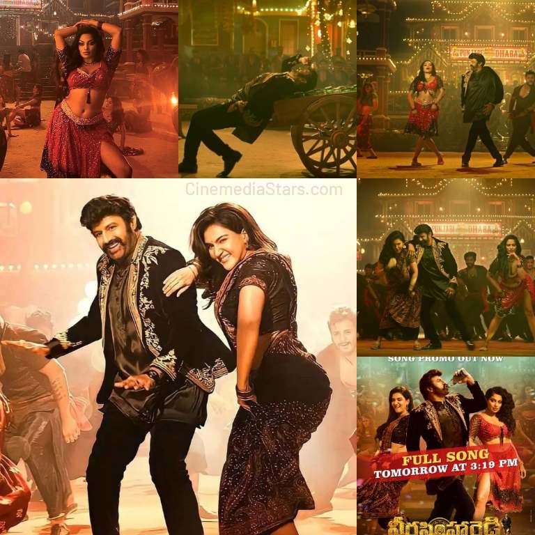 Maa Bava Manobhavalu Video Song from Veera Simha Reddy Featuring Balakrishna Honey Rose Chandrika Ravi