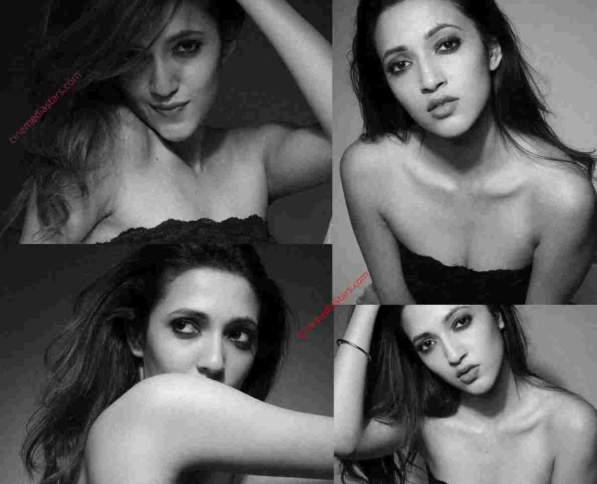 DJ Tillu Telugu film actress Neha shetty sizzling in Monochrome mode