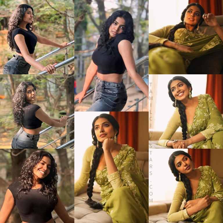 Shivani Rajashekar Dazzling Traditional and Stylish Photoshoot stills