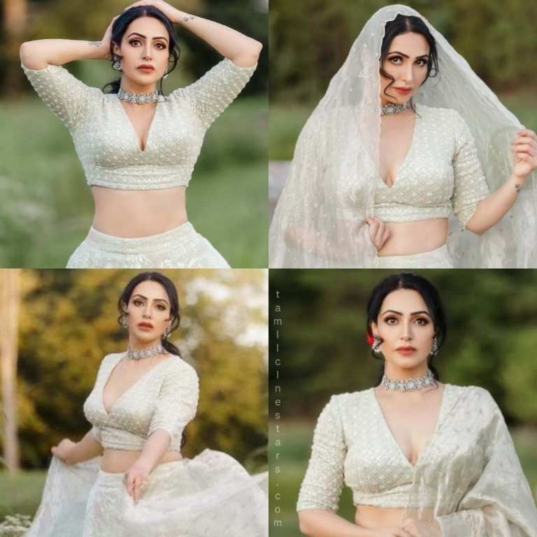 Actress Nandini Rai looks elegant in this white outfit