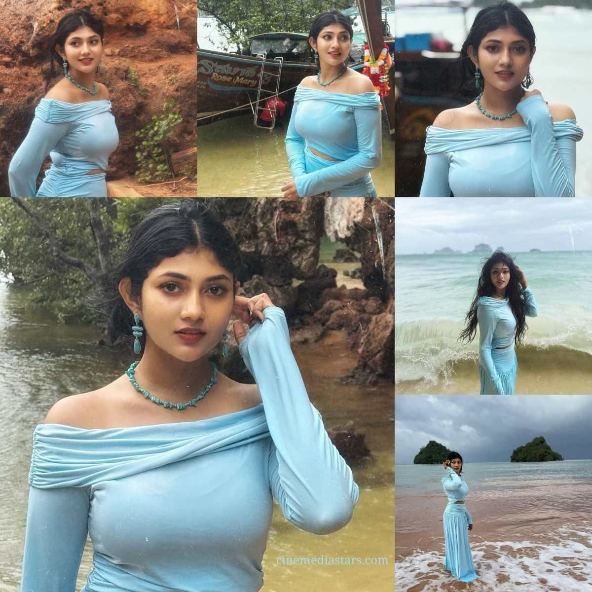 Mallu Actress Drishya Raghunath Gorgeous Stills from the beach
